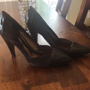 Brown Nicole Miller heel